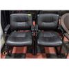 Image 1 : 2 BLACK SITTING ROOM CHAIRS