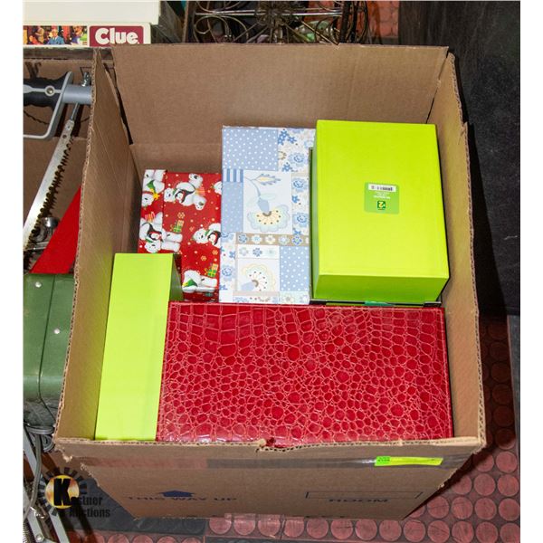 GIFT BOXES LARGE BOX LOT