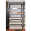 Image 1 : 6 TIER INDUSTRIAL RACK H-72" W-18" L-36"