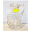 Image 1 : VINTAGE 24% LEAD CRYSTAL PITCHER- MADE IN THE