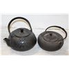 Image 1 : CAST IRON TEA POTS- SINGLE SERVE- LOT OF 2