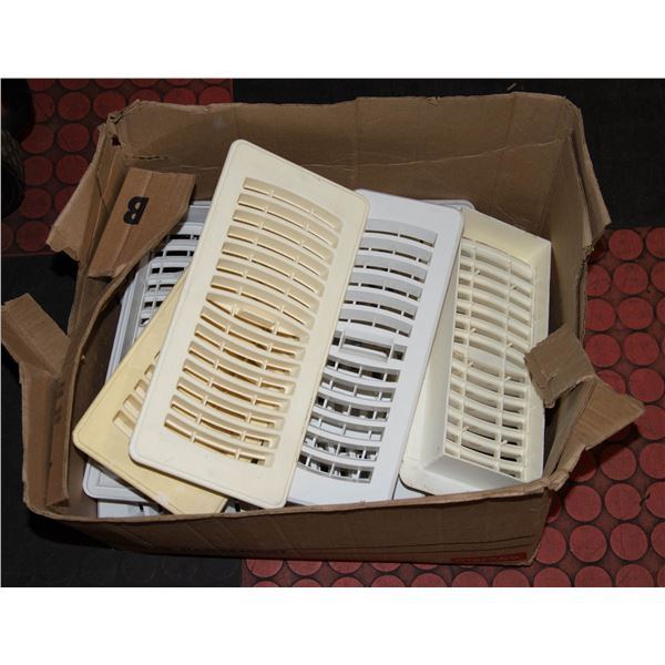 CASE OF REGISTER VENT COVERS
