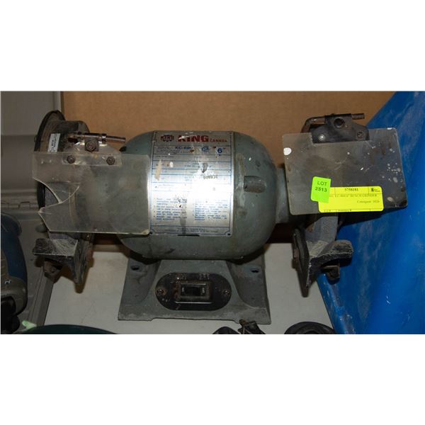 KING  KC-860 6" BENCH GRINDER