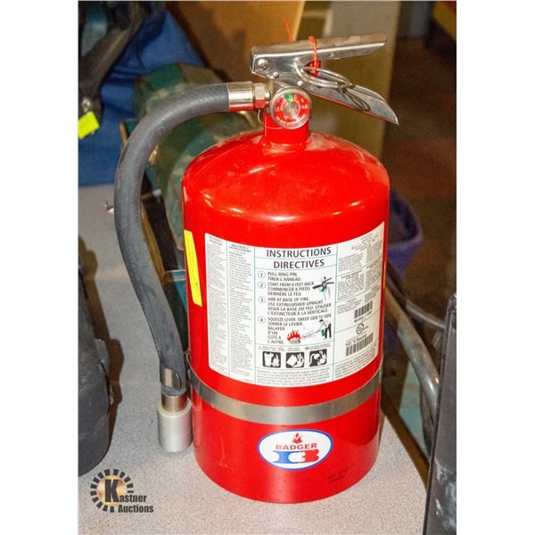 LARGE FULL FIRE EXTINGUISHER