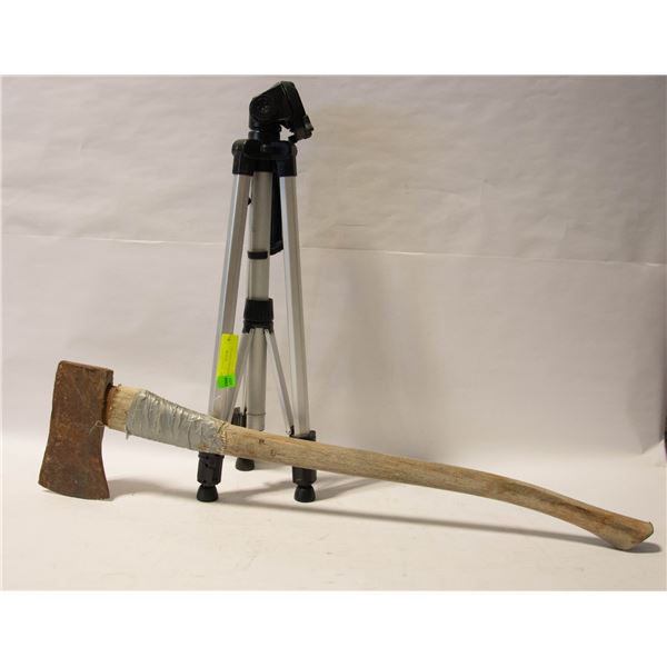TRIPOD SOLD WITH AXE