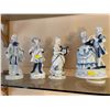 Image 1 : Collection Of Porcelain Figurines - Musician & More 10H