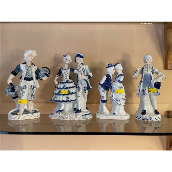 Collection of Porcelain Figurines - 9H