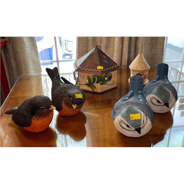 Assorted Collection Of Decorative Birds