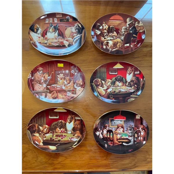 Brown & Bigelow 6 Plate Collection