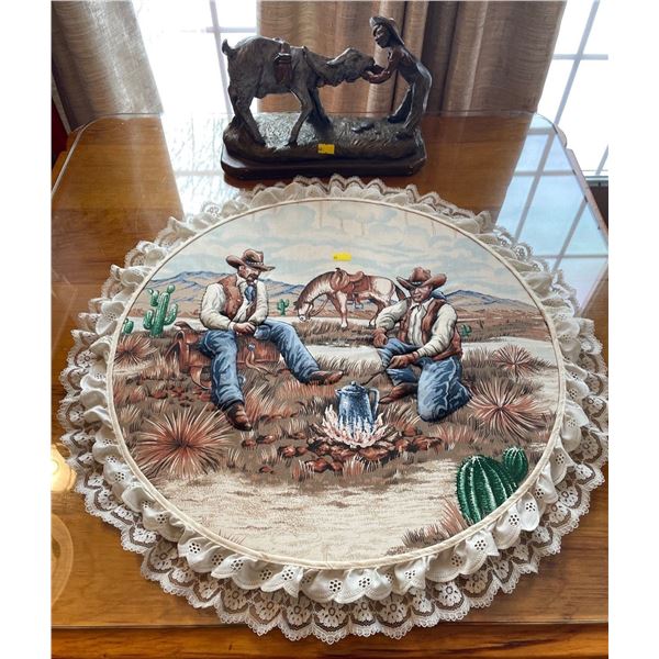 Assorted Collection Of Western Home Decor