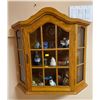 Image 1 : Curio Cabinet Comes With All Contents 23Lx6Dx21H