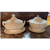 Image 1 : Vintage Ceramic Soup Tureens With Ladle