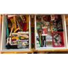 Image 1 : Contents Of 2 Drawers - Kitchen, Stationary, & More