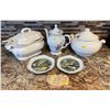 Image 1 : Assorted Collection Of Kitchen - Soup Tureen, Tea Pot, Collectible Plates & More