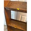Image 2 : Vintage Solid Wood 3 Tier Shelf 18Lx8Dx41H