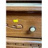 Image 4 : Vintage Wooden Bookshelf - 1 Drawer, 2 Cabinets 30Lx18Dx76H