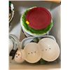 Image 4 : Entire Contents Of Drawer - Serving Dishes, Wooden Bowls, Stoneware, & More