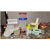 Image 1 : Assorted Lot Of Kitchen Items - Tupperware, Juicer, Electric Mixer, & More