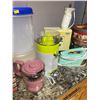 Image 3 : Assorted Lot Of Kitchen Items - Tupperware, Juicer, Electric Mixer, & More