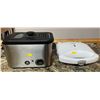 Image 1 : House & Home Countertop Deep Fryer & Kenmore Sandwich/Waffle Press