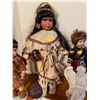 Image 2 : Assorted Collection Of Collectible Dolls & Figurines 17H