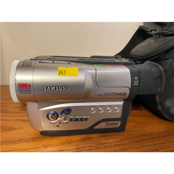 Samsung Camcorder Model # SCW62 With Carrying Case