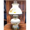 Image 1 : Vintage Milk Glass Lamp 16Hx10W