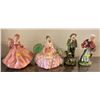 Image 1 : Assorted Collection Of Porcelain Figurines 11H