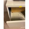 Image 3 : 2 Drawer Filing Cabinet 14.5Lx18Dx25H & Wooden Glass Display Case 9.5Lx11Dx22H