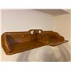 Image 1 : Hand Crafted Wooden Shelf 47Lx19Dx8H