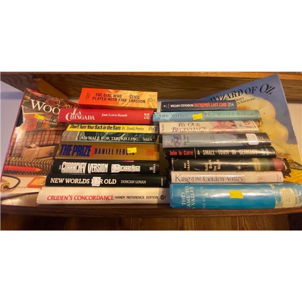 Assorted Books - The Wizard Of Oz, The Prize, New Worlds For Old, & More