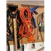 Image 3 : Assorted Collection Of Household Garage Items - Extension Cords, Shovel, & More