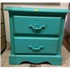 Image 1 : Vintage Retro Hand Crafted Nightstand 23Lx18Dx24H