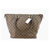 Image 1 : Louis Vuitton Damier Ebene Canvas Leather Saleya MM Tote Bag