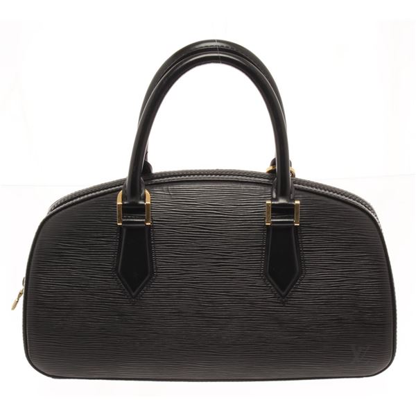Louis Vuitton Black Epi Leather Jasmin Satchel Bag