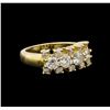 Image 1 : 14KT Yellow Gold 1.28 ctw Diamond Ring