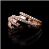 Image 2 : 0.56 ctw VS2 to SI2 CLARITY Diamond 14K Rose Gold Ring