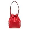 Image 1 : Louis Vuitton Red Epi Leather Noe Shoulder Bag
