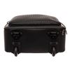 Image 5 : Bottega Veneta Black Intrecciato Leather Trolley Suitcase