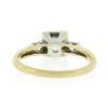 Image 6 : Vintage 14k Two Tone Gold 0.68 ctw Old European Diamond Solitaire Engagement Rin