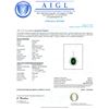 Image 4 : 11.37 ctw Emerald and 0.83 ctw Diamond 18K White Gold Pendant