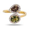 Image 1 : 1.98 ctw Multi-Color Sapphire and 0.31 ctw Diamond 18K Yellow Gold Ring