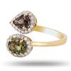 Image 2 : 1.98 ctw Multi-Color Sapphire and 0.31 ctw Diamond 18K Yellow Gold Ring
