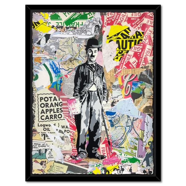 Chaplin by Mr Brainwash Original