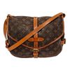 Image 1 : Louis Vuitton Brown Monogram Canvas Saumur 30cm Shoulder Bag