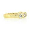 Image 6 : NEW Custom Made 18K Yellow Gold 1.21 ctw Bezel Diamond 5 Stone Wedding Band Ring