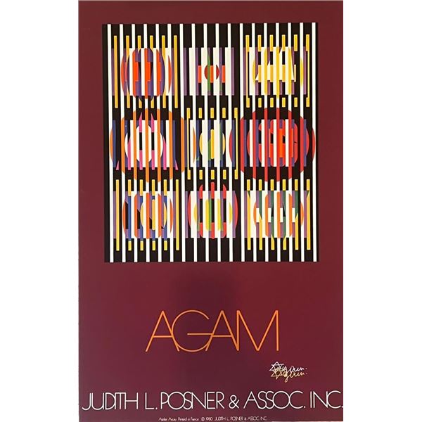 Judith L. Posner & Assoc. Inc (Jewish Star Signature) by Agam, Yaacov