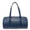 Image 1 : Louis Vuitton Blue Epi Leather Soufflot Shoulder Bag