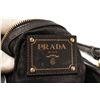 Image 8 : Prada Black Soft Calfskin Leather Gathered Shoulder Bag