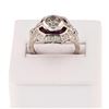 Image 3 : 0.94 ctw Diamond and 0.85 ctw Ruby Platinum Ring (1.53 ctw Diamonds)